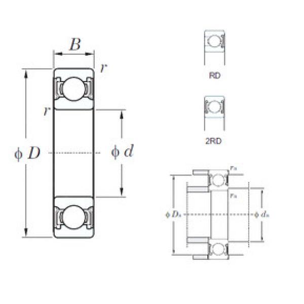 Ball Bearings 6310-2RD KOYO #1 image