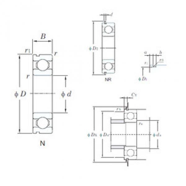 Ball Bearings 6310N KOYO #1 image