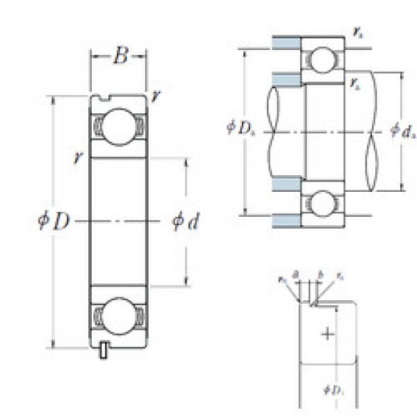 Ball Bearings 6311N NSK #1 image