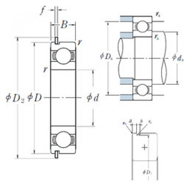 Ball Bearings 6310NR NSK #1 image