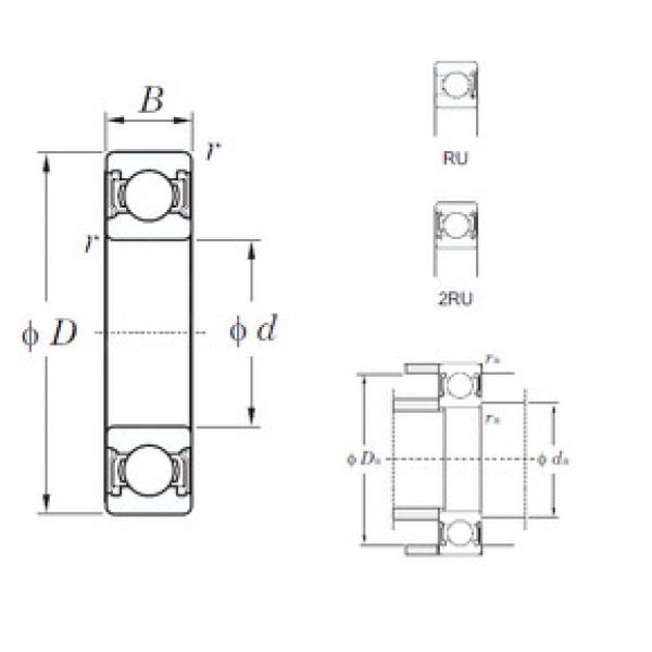 Ball Bearings 6310-2RU KOYO #1 image