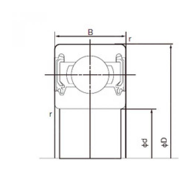 Ball Bearings 6310-2NKE NACHI #1 image