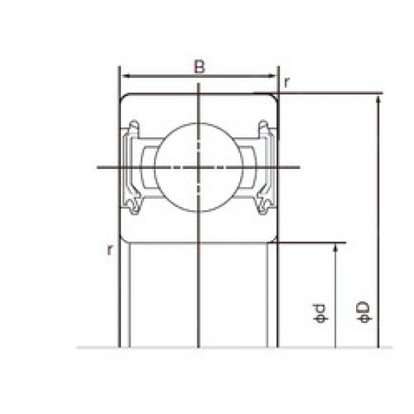 Ball Bearings 6310-2NSE NACHI #1 image