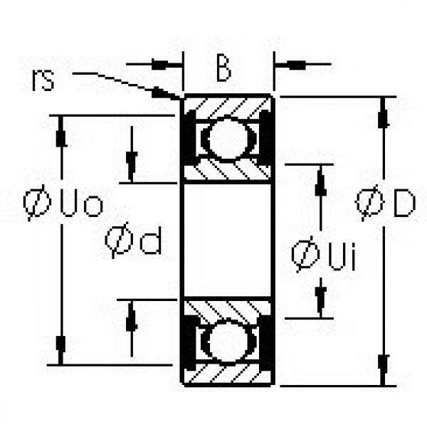 Ball Bearings 6310-2RS AST #1 image