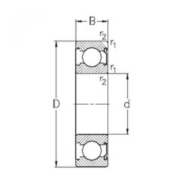 Ball Bearings 6310-Z NKE #1 image