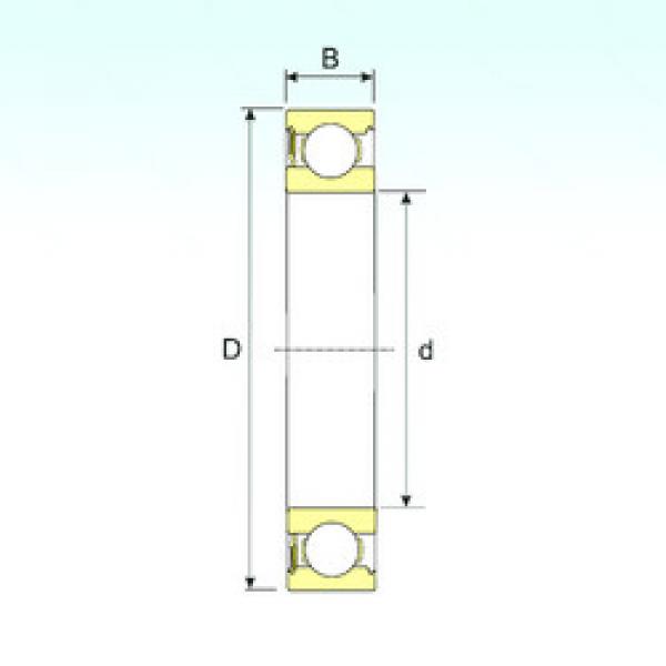 Ball Bearings 6310-RS ISB #1 image