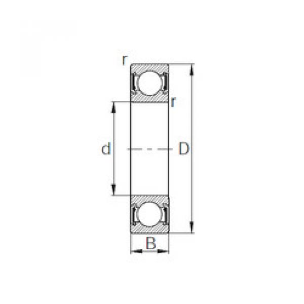 Ball Bearings 6310UU KBC #1 image