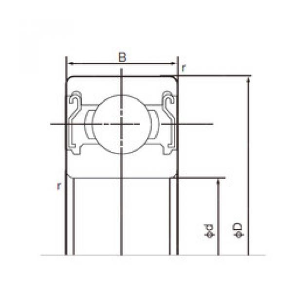 Ball Bearings 6316ZZ NACHI #1 image