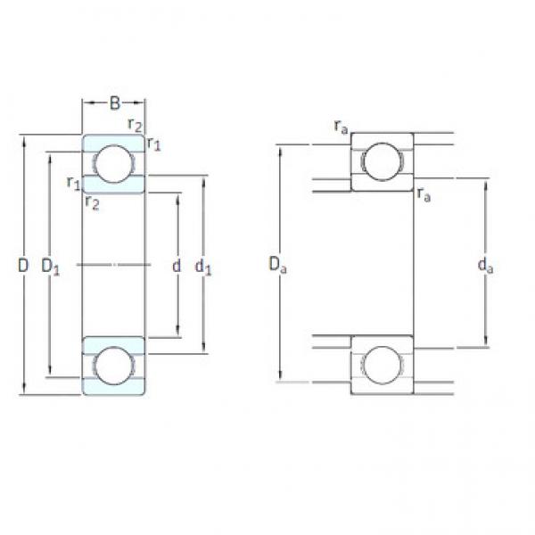 Ball Bearings 6311-2RS1/HC5C3WT SKF #1 image