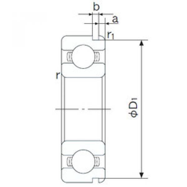 Ball Bearings 6310N NACHI #1 image