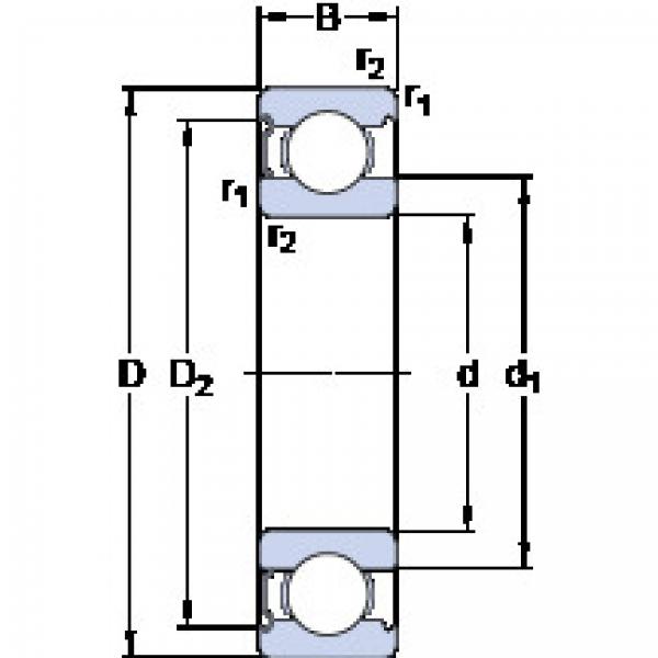 Ball Bearings 6310-Z SKF #1 image