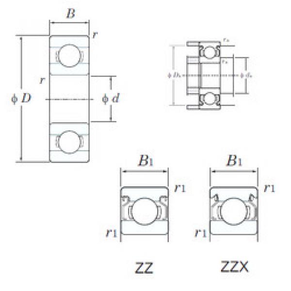 Ball Bearings 635ZZ KOYO #1 image