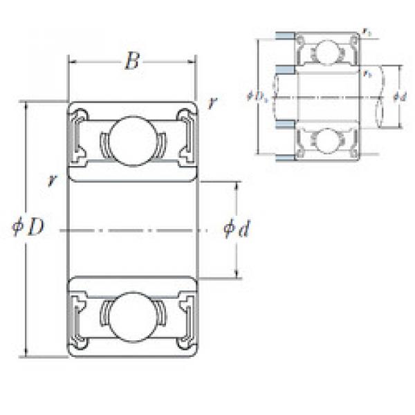 Ball Bearings 636 VV NSK #1 image