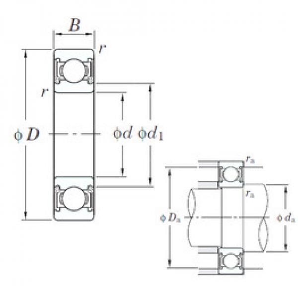 Ball Bearings 6310 2RD C3 KOYO #1 image