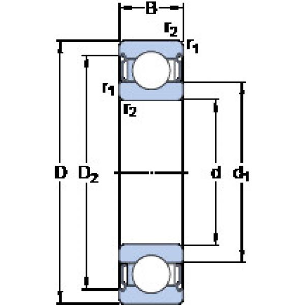 Ball Bearings 6310-2Z/VA228 SKF #1 image