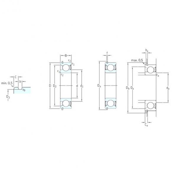 Ball Bearings 6310-2ZNR SKF #1 image