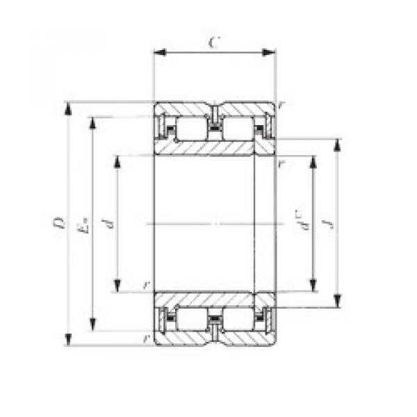 Bearing NAU 4917 IKO #1 image