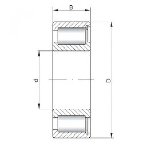 Cylindrical Roller Bearings NCF2215 V ISO #1 image