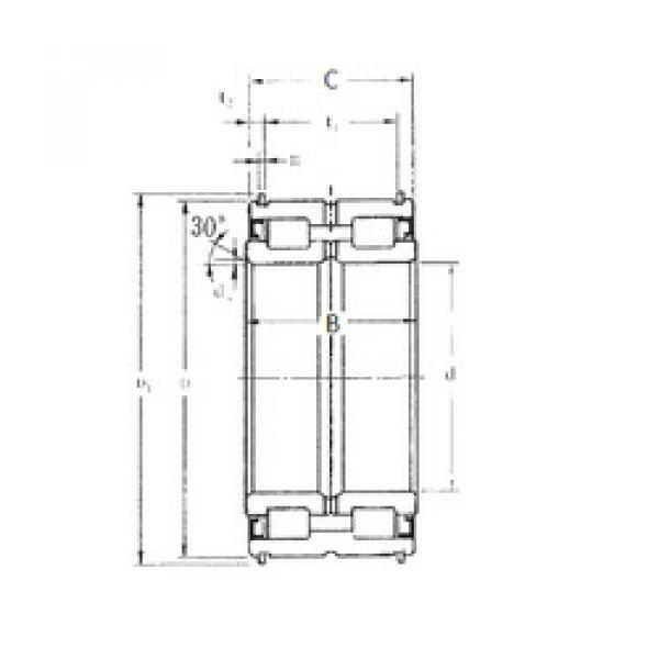 Roller Bearings SL04-5008NR FBJ #1 image