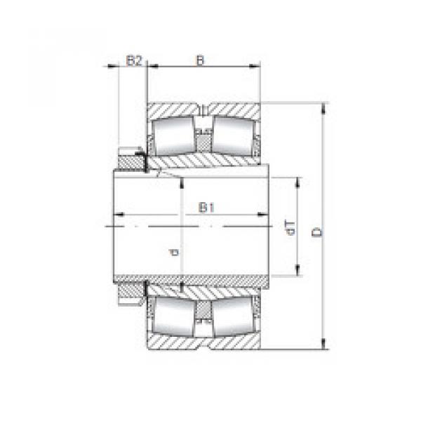 Bearing 23936 KCW33+H3936 ISO #1 image