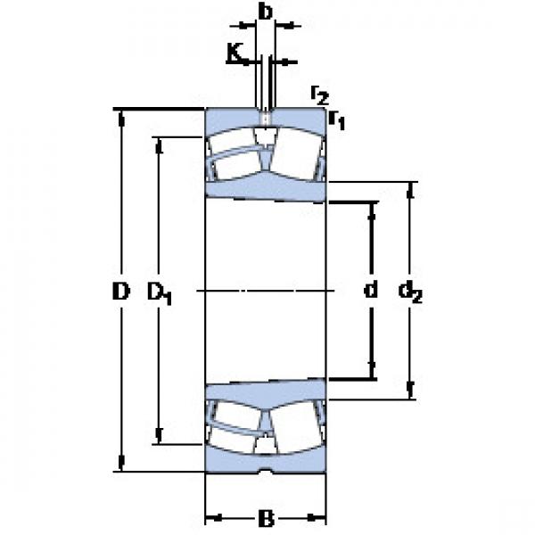 Bearing 23940 CCK/W33 SKF #1 image