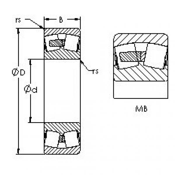 Bearing 24032MB AST #1 image