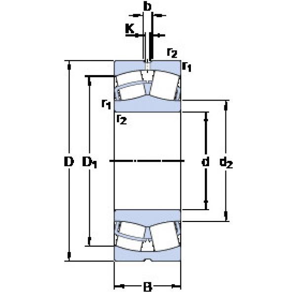 Bearing 23936 CC/W33 SKF #1 image