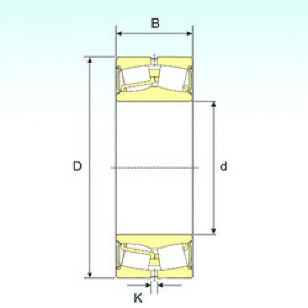 Bearing 23944-2RS ISB #1 image