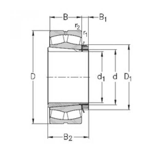 Bearing 239/800-K-MB-W33+OH39/800-H NKE #1 image