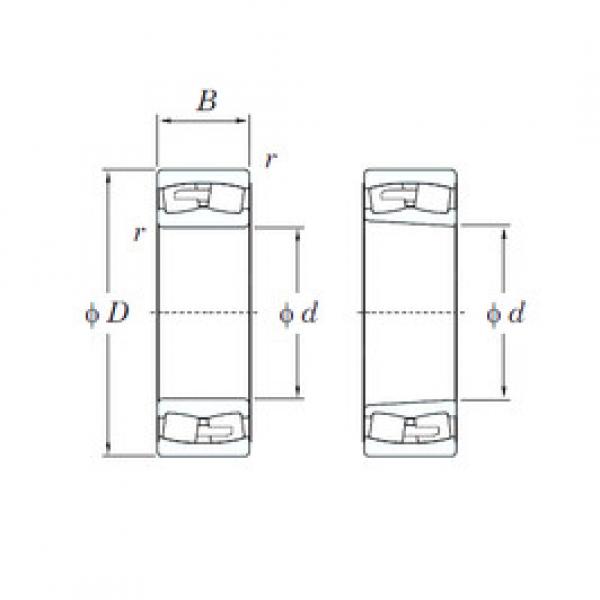 Bearing 239/800RHAK KOYO #1 image