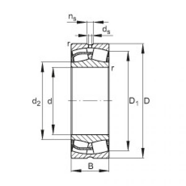 Bearing 24024-E1 FAG #1 image