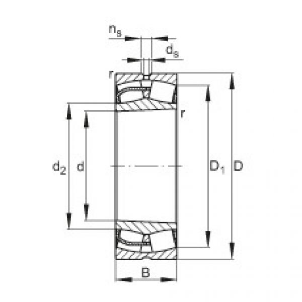 Bearing 24032-E1-K30 FAG #1 image