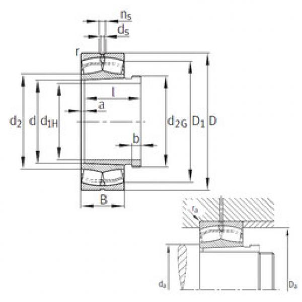 Bearing 24024-E1-K30+AH+AH24024 FAG #1 image