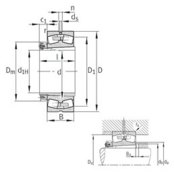 Bearing 239/710-K-MB+H39/710 FAG #1 image