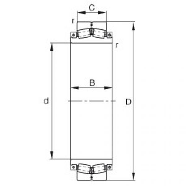 Bearing 239SM530-MA FAG #1 image