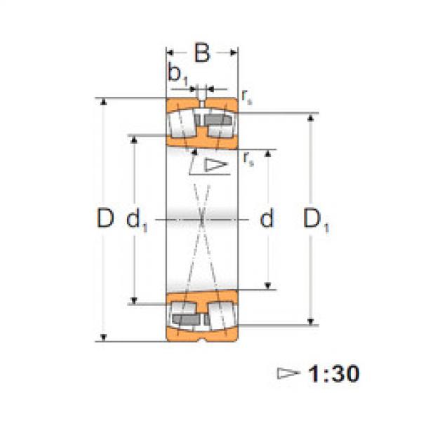 Bearing 24034 K30MBW33 MPZ #1 image