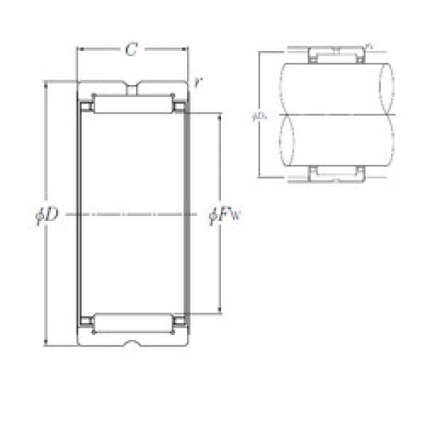 Needle Roller Bearings NK110/30R NTN #1 image