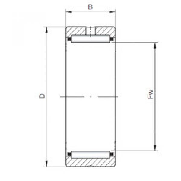 Needle Roller Bearings NK100/36 ISO #1 image