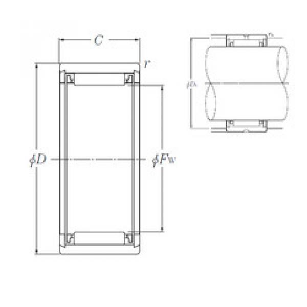 Needle Roller Bearings NK12/12 NTN #1 image