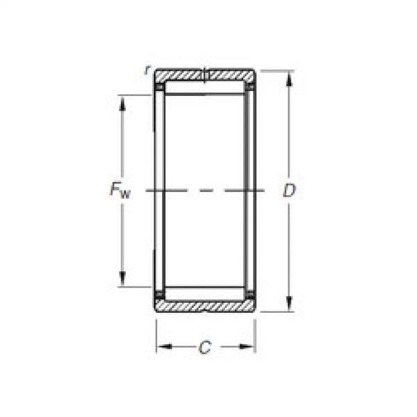 Needle Roller Bearings NK17/16 Timken #1 image