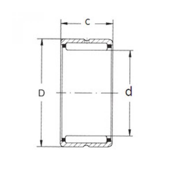 Needle Roller Bearings NK120/40 FBJ #1 image