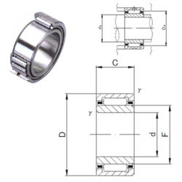 Needle Roller Bearings NKI 7/12M JNS #1 image