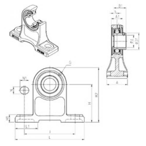 Bearing USPH203 SNR #1 image