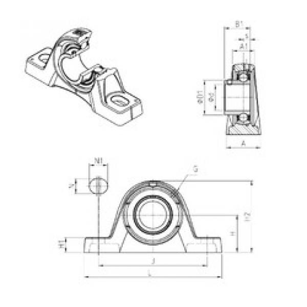 Bearing USPLE204 SNR #1 image