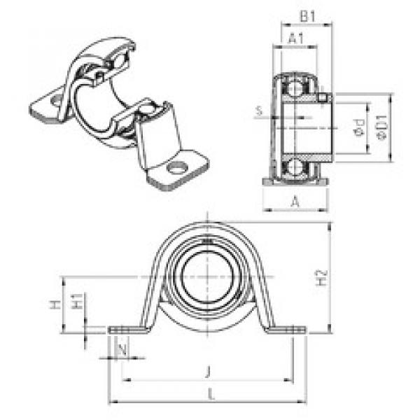 Bearing USPP207 SNR #1 image