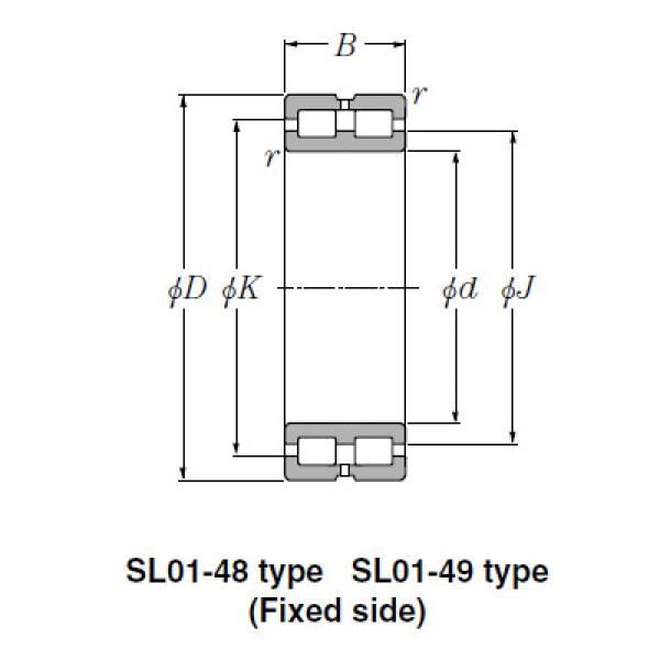 Bearing SL01-4936 #1 image