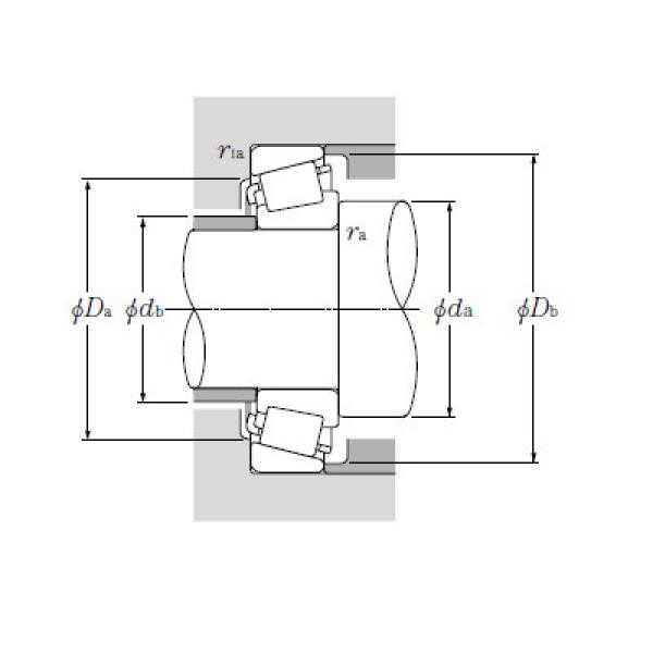 Bearings Single Row Tapered Roller T-EE134102/134143 #1 image