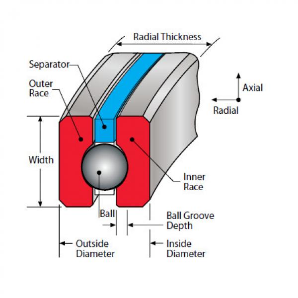 Kaydon Thin Section Bearing SB140AR0 #2 image