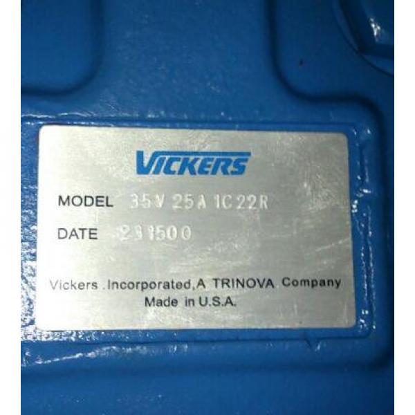 Vickers Honduras  35V25A1C22R V Series Single Vane Pump #1 image