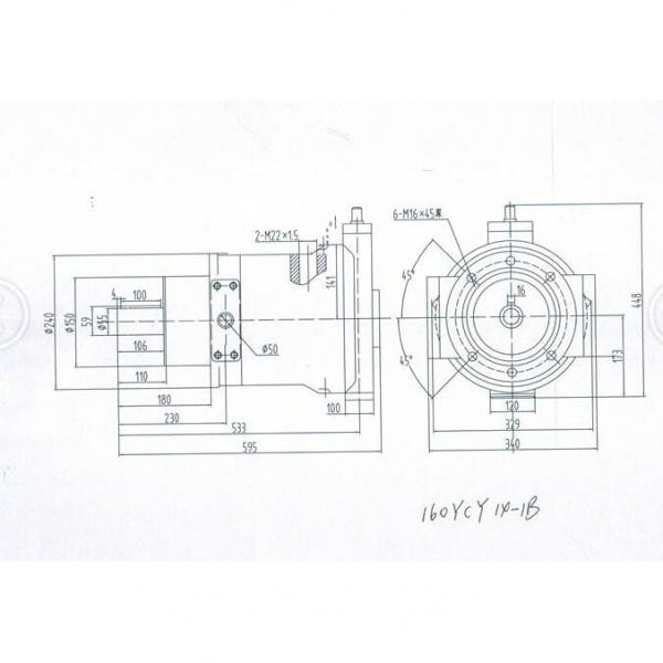 160YCY14-1B  high pressure piston pump #2 image